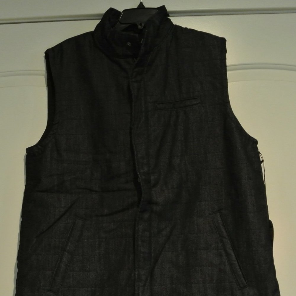 NEW Hot Air Men's puffer vest XXL Dark Denim color
